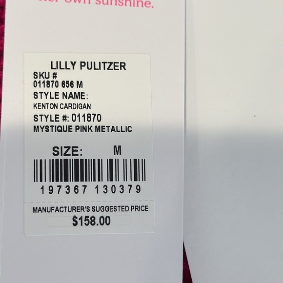 Lilly Pulitzer Kenton Cardigan. Ladies M - Picture 6 of 16